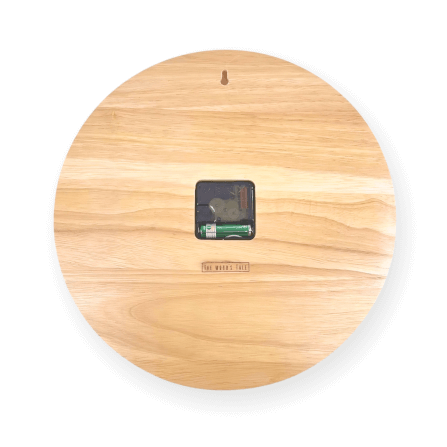 นาฬิกาแขวนผนัง 32 CM.THE WOOD 'S TALE_4